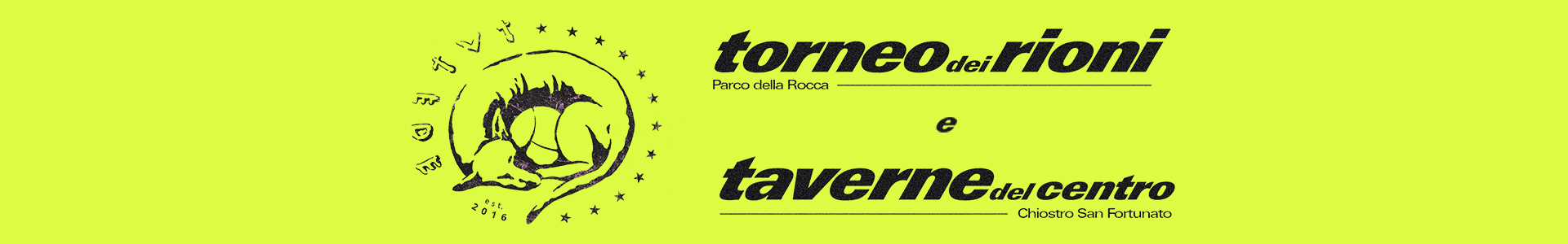 Torneo dei Rioni e Taverne del Centro